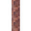 Tapis décoratif orange et brun-1643066358