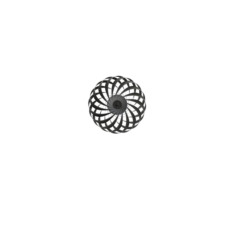 Applique murale Selma, Naturel, H 15,75 po x l 15,75 po x P 15,75 po
