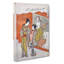 Kago Returning From Go-ju-ken by Isoda Koryusai - Wrapped Canvas-55363100