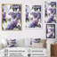 Fleurs mauves lilas mauves sur toile-1657977853-1657977852