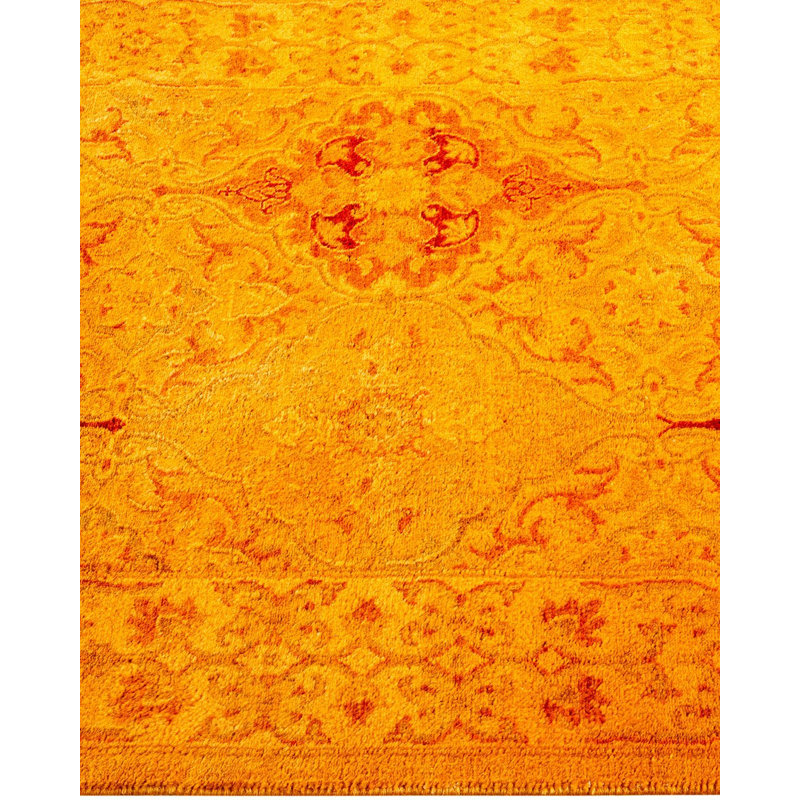 Tapis noué à la main unique en son genre Holsworth - doré