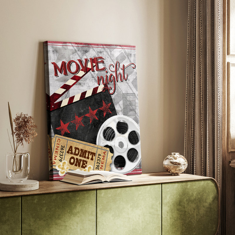 Cinéma II - galerie sur mesure, H 12 po x l 8 po