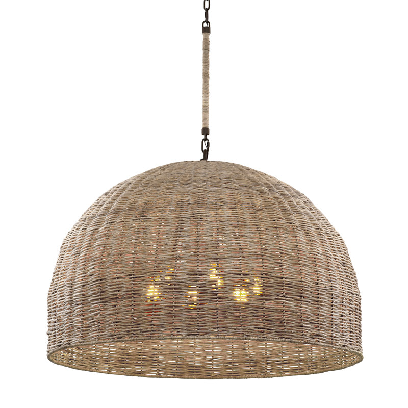, 44 in. Huxley - Pendant - Tidepool Bronze - Natural Vine