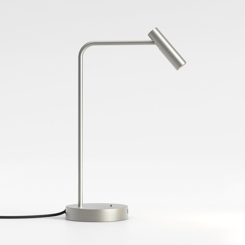 Enna Desk USB C, Matte Nickel