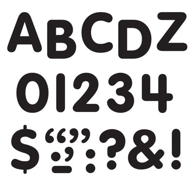 Lettre et numéro eze stick
