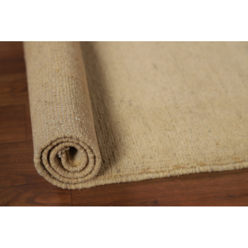 Tapis de vestibule moderne fait à la main 3 x 4 Gabbeh