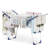 Metal Clothes Drying Rack, Foldable Laundry Rack with Sock Clips