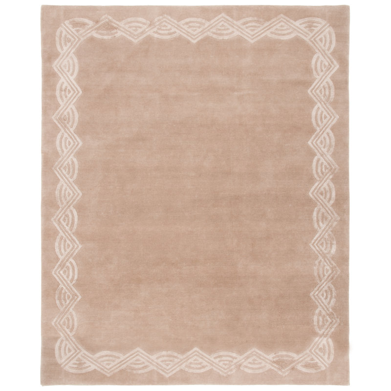 Ralph Lauren Dufrene Wool, Silk Geometric Rug, Rectangle 8' x 10'