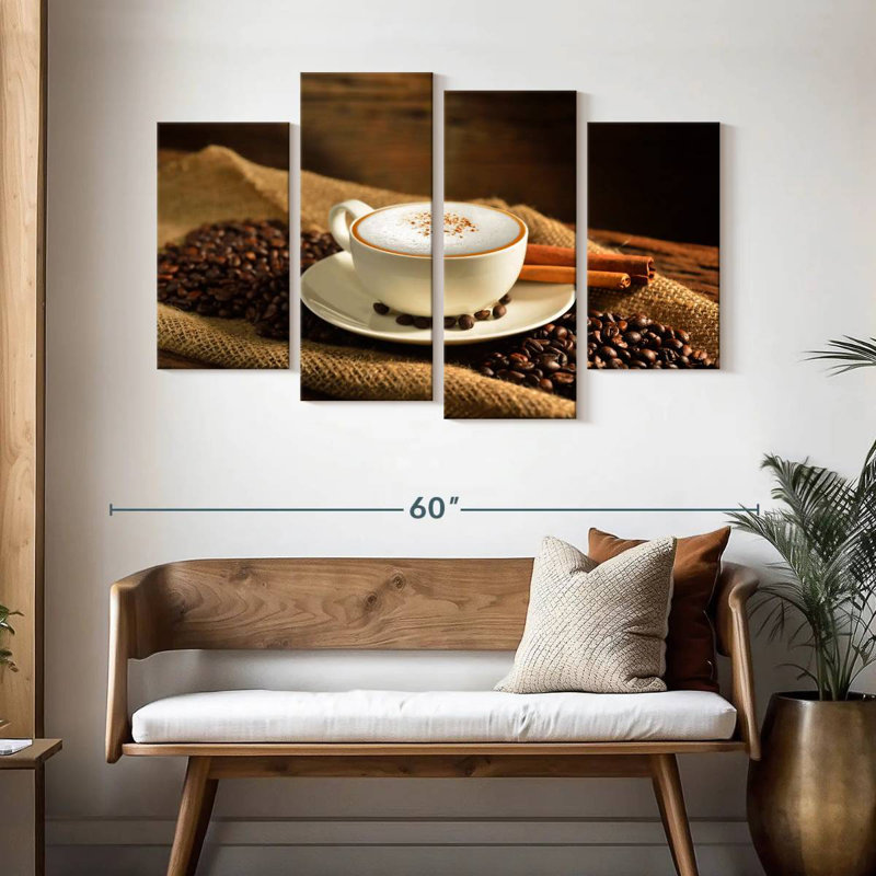 Café épicé à la cannelle Yarlin, H 32 po x l 52 po