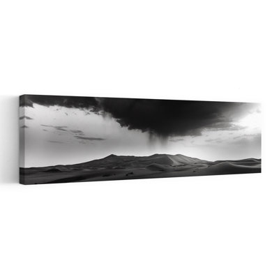 Desert Rainstorm Dramatic Peaceful Serene Landscape Nature Wall Art