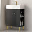 Meuble-lavabo 21,6 po avec comptoir en céramique-103284446