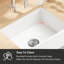 24'' L Farmhouse Single Basin Kitchen Sink-981211060