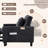 31.7" Wide Upholstered Convertible Sleeper Accent Chair Bed Chaise Lounge Chair Armchair-480575016