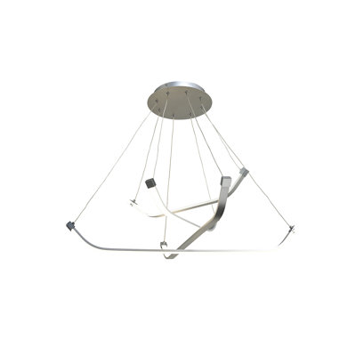 Matilda 4 - Light Polished Chrome LED Unique/Statement Pendant