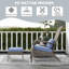 Chaise Adirondack avec repose-pieds Outsunny-1321091814