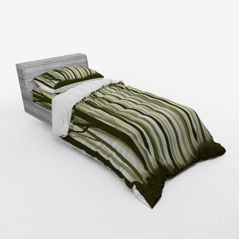 Rustic Polyester Duvet Cover, Twin Duvet Cover + 2 Additional Pieces