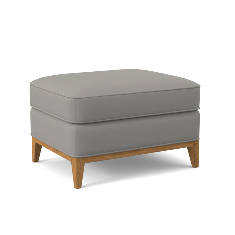 Repose-pieds Sonoma, Ambre, 100% polyester ivoire Fizz