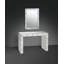 Hessa Mirrored & Faux Rhinestone Console Table (Assembled)