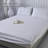 Quilted Fitted Sheet - White - 99×190cm-119304763-119268559
