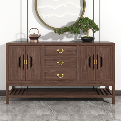 Buffet en bois massif de haute qualité