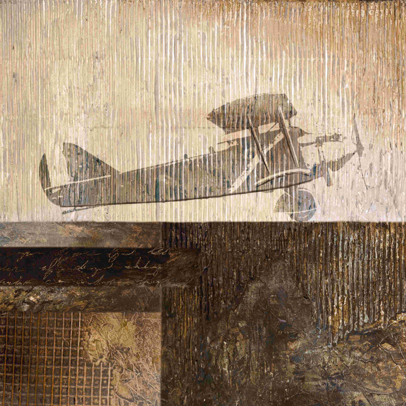 " Airplane ", 36" W x 36" H