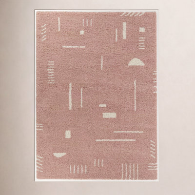 Morin Geometric Shag Rug