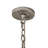 1 - Light Faux Galvanized Single Pendant