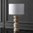 Jiminy Travertine Table Lamp
