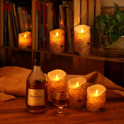 Flameless Pillar Candle