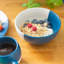Nicola Spring Dipped Stoneware Cereal Bowls - 16.5cm - Navy-99087224