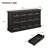 63-Inch Curved Sideboard Classic-Style Storage Cabinet With Adjustable Shelves Ideal For Kitchens And Dining Rooms-1260671688