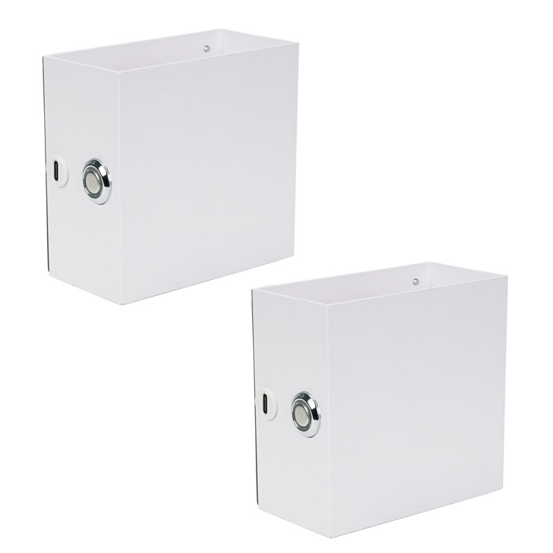 Stephney Plastic LED Flush Mounted Sconce
