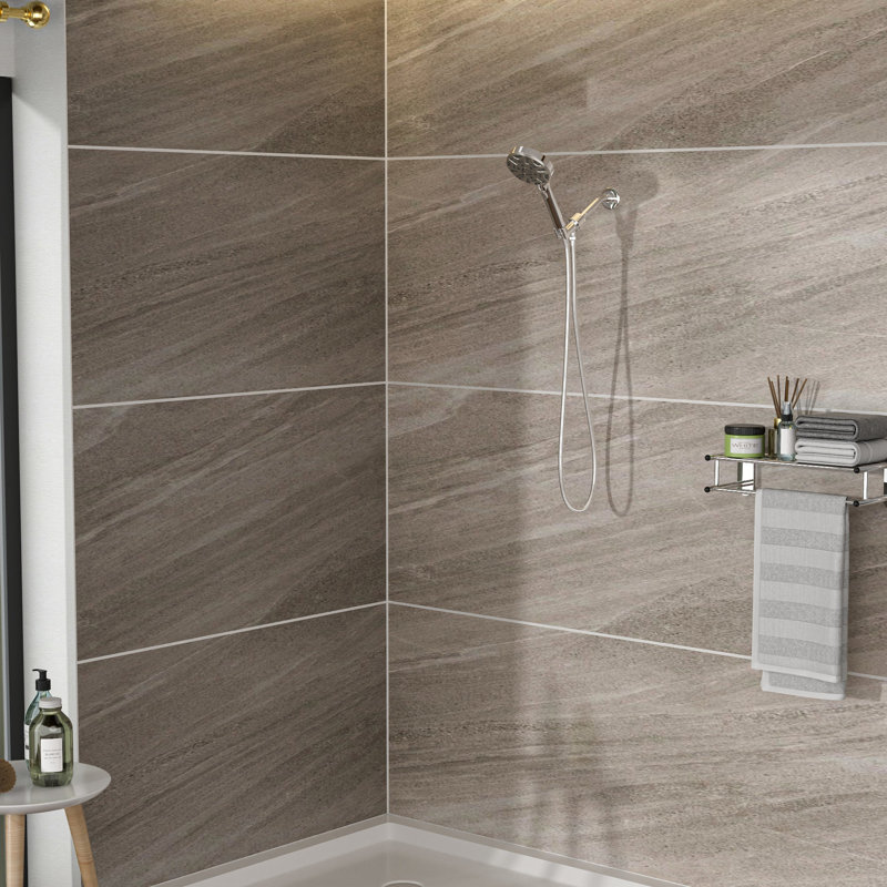 Adjustable Hand Shower - 8 Settings Including Rain & Massage 4.7" Head With Gel Nozzle, 59" Stainless Steel Hose 8 In 4.7-inch Head, 59-inch Customizable Bath Time
