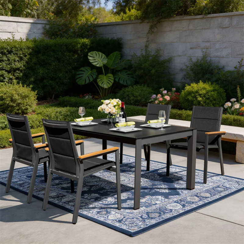 MIMO 5-piece Aluminium Outdoor Dining Set