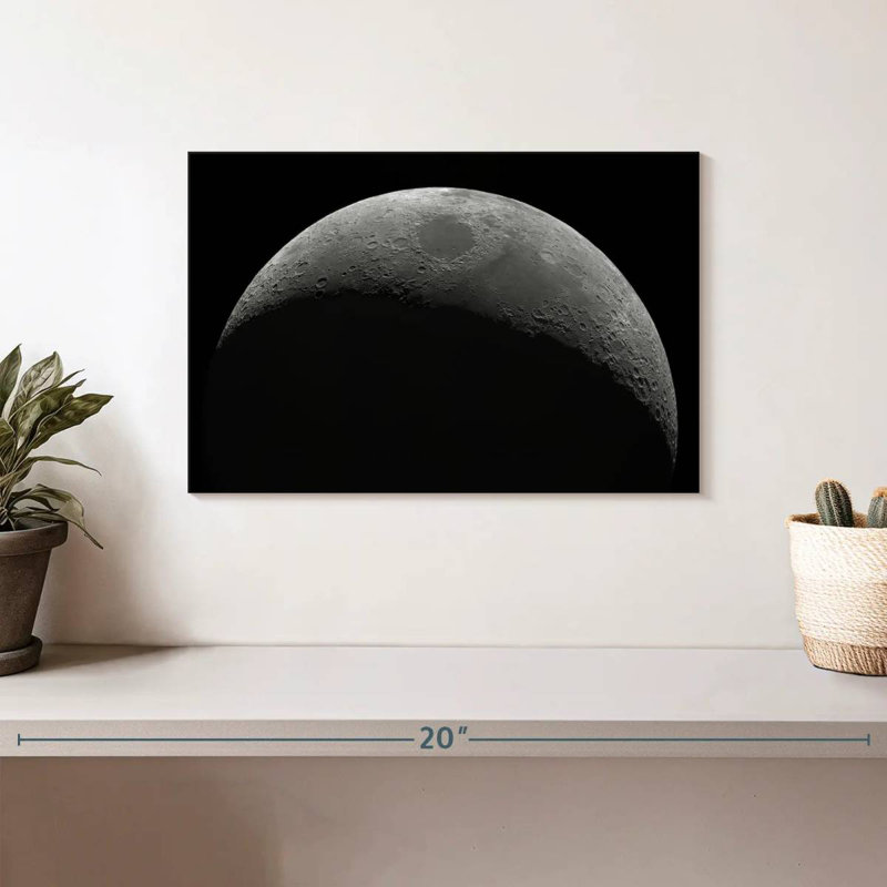 Oberle Dull Moon, 8" H x 12" W