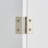 Tall Storage Cabinet with Three Drawers for Bathroom/Office, White