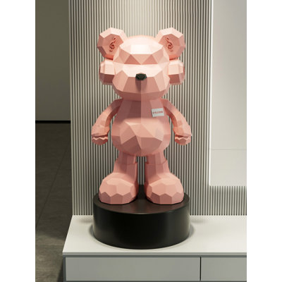Modern Minimalist Resin Floor-standing Piggy Bank Ornament