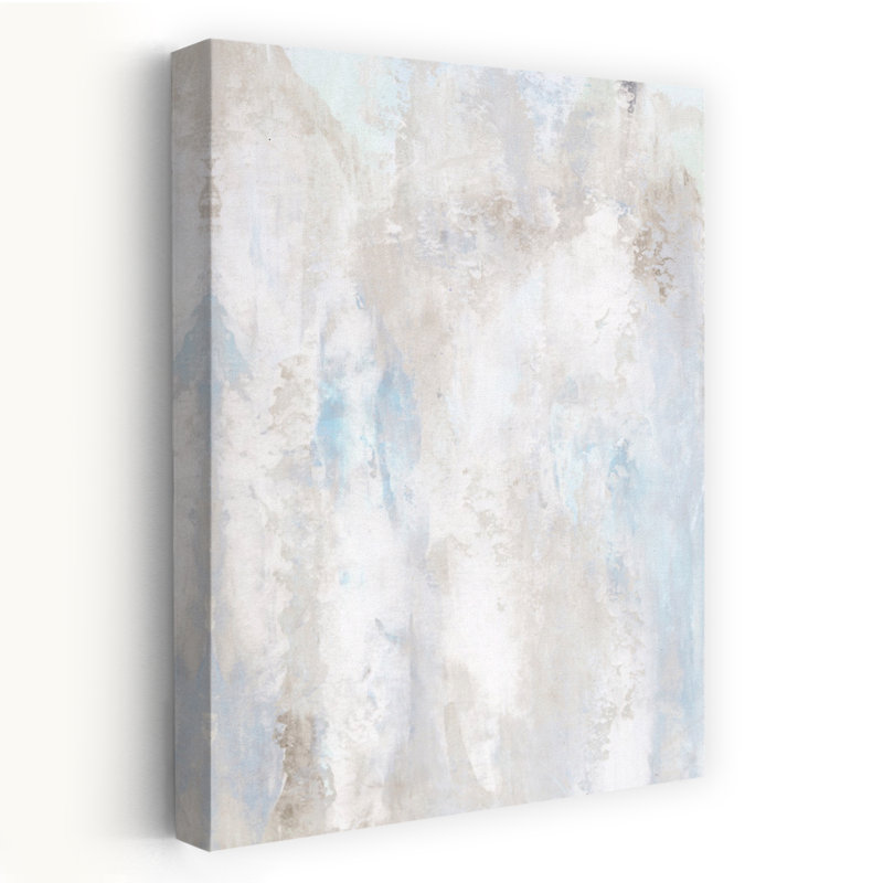 Art contemporain contemporain, paysage abstrait, H 48 po x l 32 po