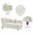 Acotas Velvet Upholstered Chaise Lounge-393416060