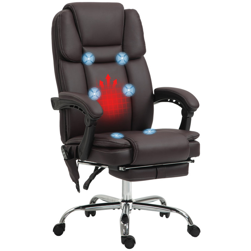Office Chair, Dark Brown