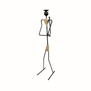 Freestanding Funny Toilet Paper Holder – Metal Bathroom Stand