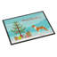 Tapis d'entrée antidérapant Burniece Basenji-22322671