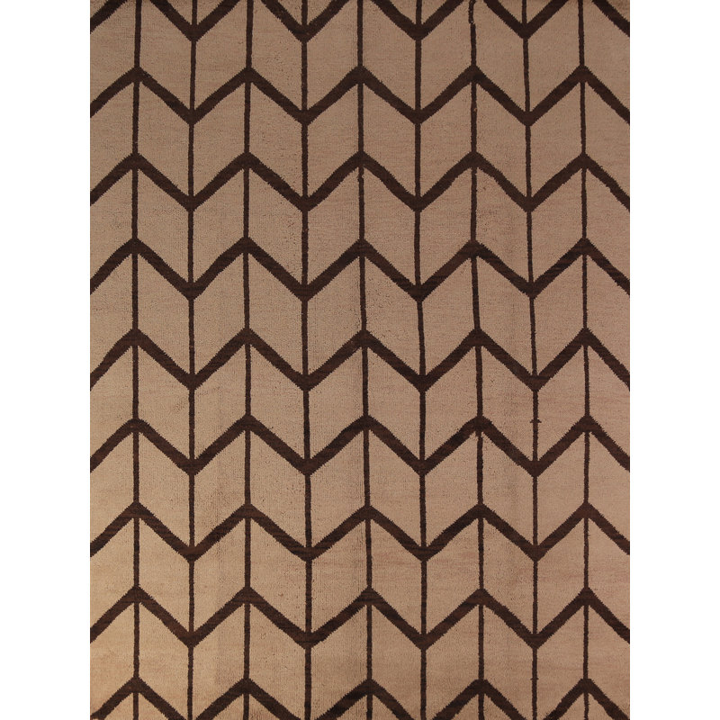 Tapis oriental à motif treillis marocain All-Over 8 x 10