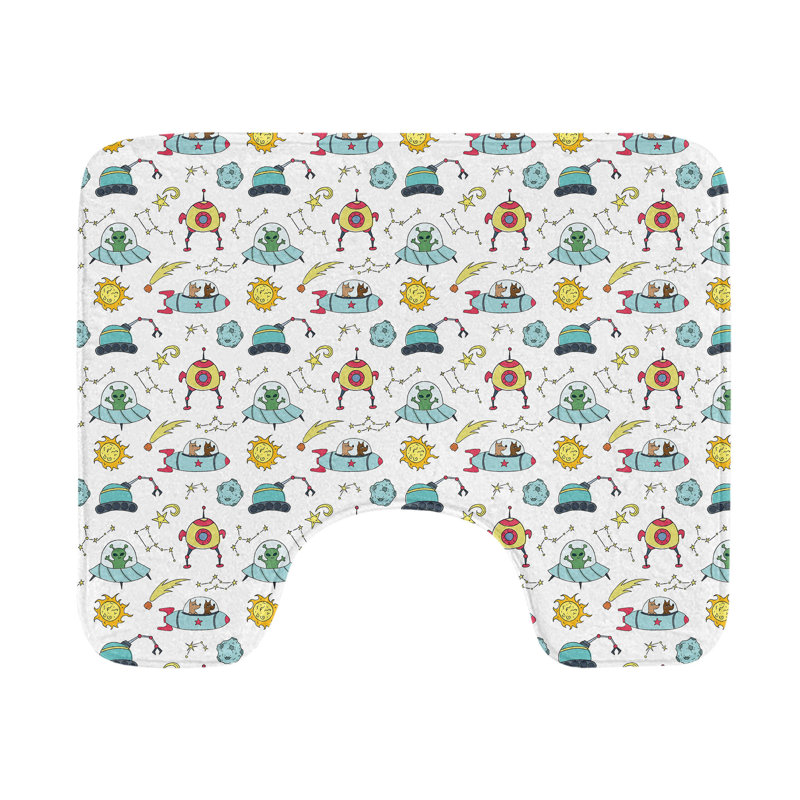Tapis de salle de bain en U Alien