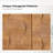 Iasiah Modern 45''W 3-Door Solid Wood Sideboard with Adjustable Shelves-309776810