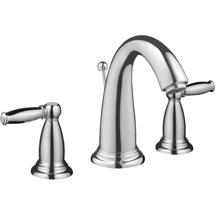 Swing C Double Handles Widespread Faucet Standard Bathroom Faucet