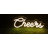 Debora 5.5" LED Cheers Neon Sign