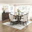 Desserte fonctionnelle 1pc Modern Brown