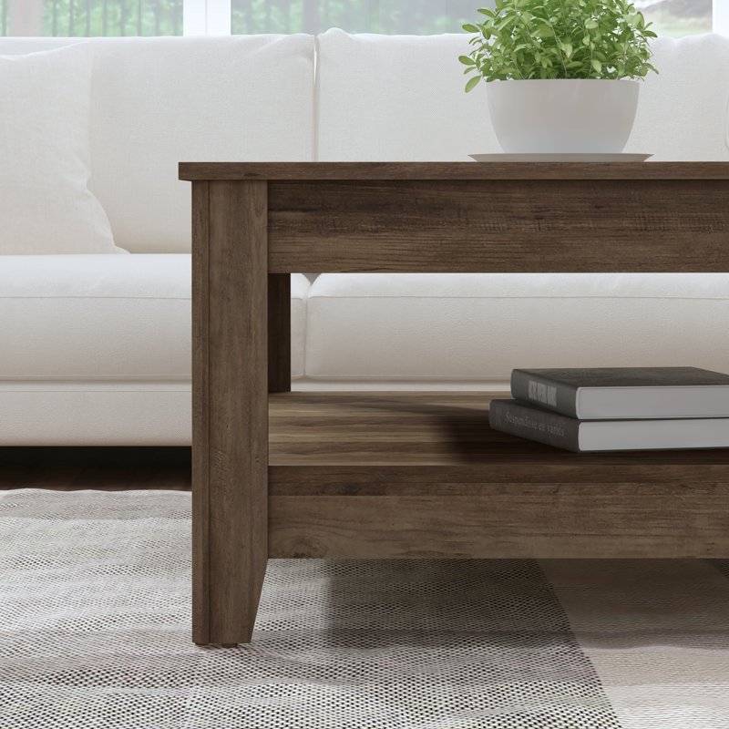 Weddel Basilico Coffee Table with Storage - Classic Style