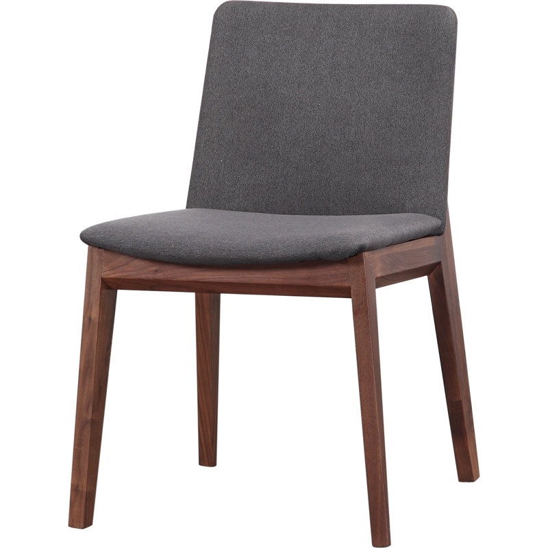 Side Chair in Grey, Gray, Brown